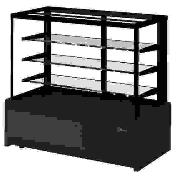 ВИТРИНА КОНДИТЕРСКАЯ KAYMAN K-ВК-900 КВАДРО ЧЕРНЫЙ