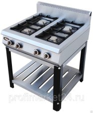 ПЛИТА 4 КОНФ. GRILL MASTER Ф4ЖТЛПГ(П) ГАЗ