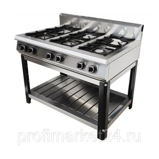ПЛИТА 6 КОНФ. GRILL MASTER Ф6ЖТЛПГ ГАЗ