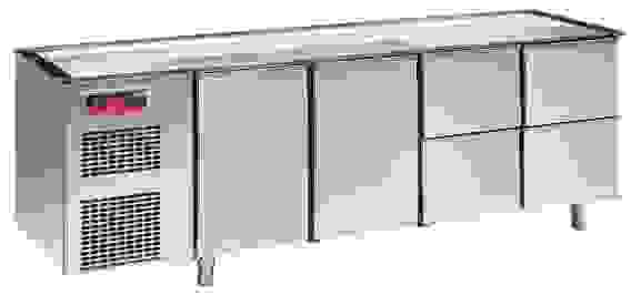 СТОЛ С ОХЛАЖДАЕМЫМ ШКАФОМ ANGELO PO 6ERC4M
