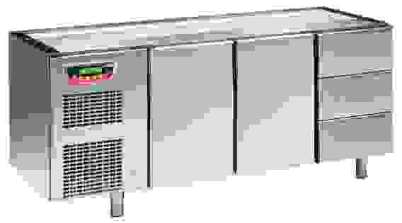 СТОЛ С ОХЛАЖДАЮЩИМ ШКАФОМ ANGELO PO 6EB4