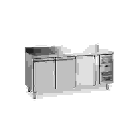 СТОЛ С МОРОЗИЛЬНЫМ ШКАФОМ TEFCOLD CF7310 БОРТ