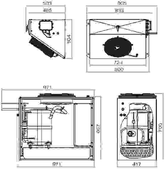 Сплит-система среднетемпературная POLAIR SM 342 S