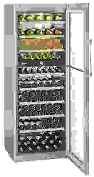 ШКАФ ВИННЫЙ МЕТАЛЛИЧЕСКИЙ LIEBHERR WTES 5972 НЕРЖ.