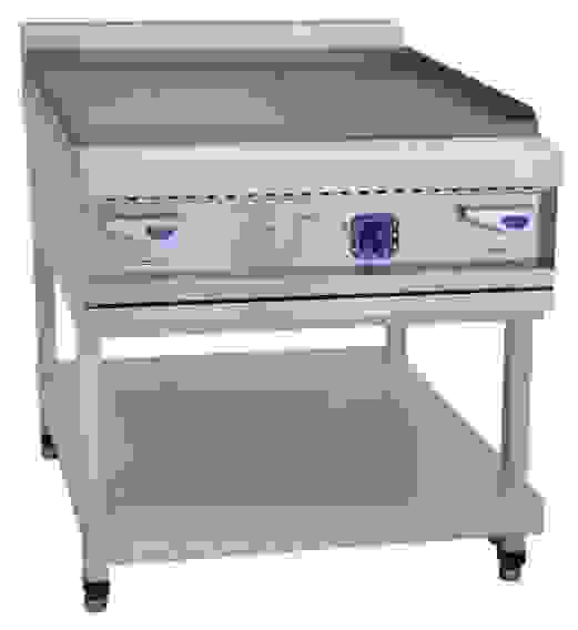 Аппарат контактной обработки АКО-90П-02 (840x970x972 мм.) гладкая/рифленая поверхность, вся нерж. на подставке