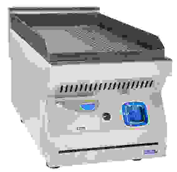 Гриль газовый Abat ГАКО-40Н (1/2 поверхности гладкая - 1/2 поверхности рифленая)