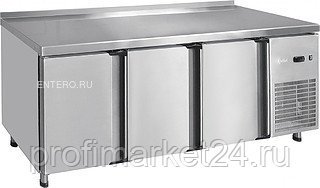 Стол холодильный СХС-60-02, 3 двери, среднетемпературный, t (-2+8°С), 2000x600x860 мм